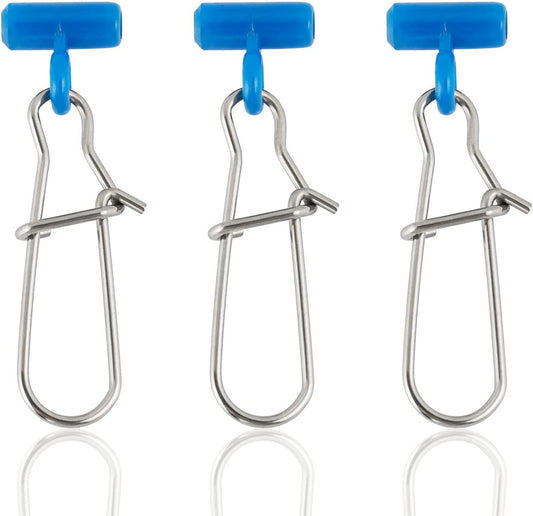 Dr.Fish Sinker Slides for Fishing, Sinker Weight Silder Line Slide Sleeve Swivel Duo Lock Snaps for Saltwater Surf Bottom Fishing Fish Fider Rig Catfish Rig
