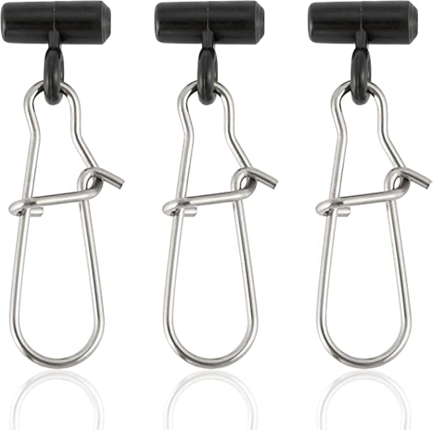 Dr.Fish Sinker Slides for Fishing, Sinker Weight Silder Line Slide Sleeve Swivel Duo Lock Snaps for Saltwater Surf Bottom Fishing Fish Fider Rig Catfish Rig