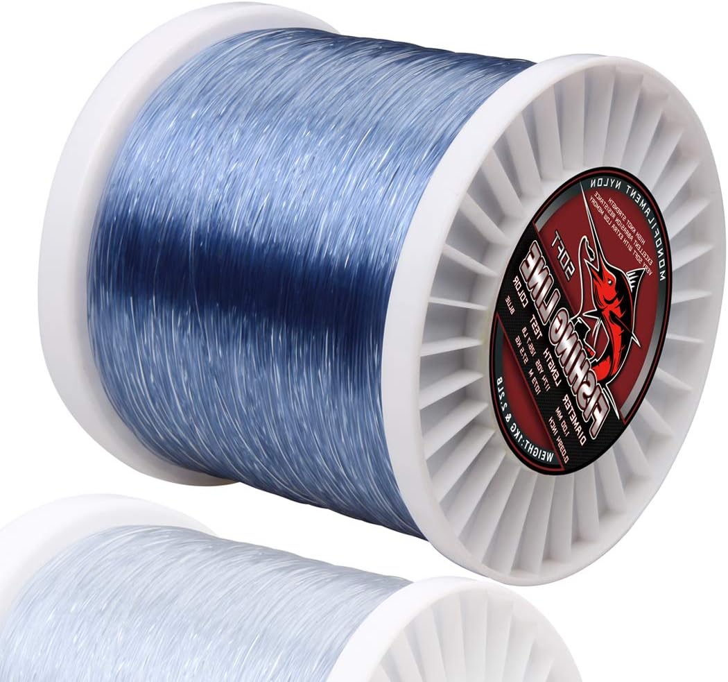 Fishing Line Big Game Monofilament Fishing Line, Saltwater Fishing Tackle Strong Abrasion Resistant Nylon Mono Fishing Line Saltwater Freshwater Fishing
