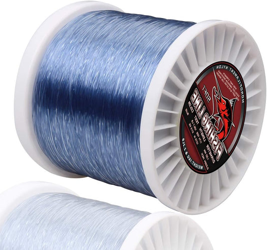 Fishing Line Big Game Monofilament Fishing Line, Saltwater Fishing Tackle Strong Abrasion Resistant Nylon Mono Fishing Line Saltwater Freshwater Fishing
