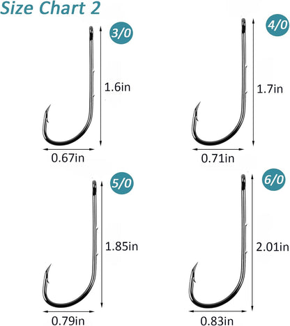 Baitholder Fishing Hooks Barbed Shank Beak Bait Holder Hooks Black Carbon Steel Offset Jig Fishing Hooks Saltwater Freshwater