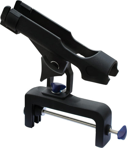 Fishing Rod Holder for Boat 360° Adjustable Boat Rod Holder Racks Clamp on Fish Pole Holders Stand Rack for Boats Kayak Canoe Raft Accessories